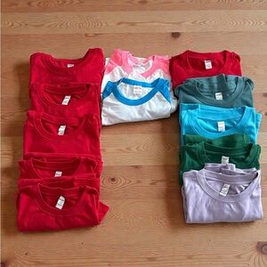 Lot of youth size 12 tees